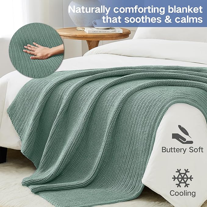 Guohaoi Knitted Weighted Blanket - Image 3