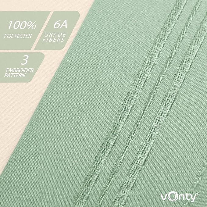 Vonty 2 Pack Queen Pillow Cases - Image 7