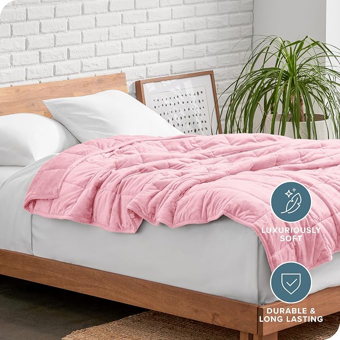 Bare Home Weighted Blanket Twin or Full Size 15lb - Image 5