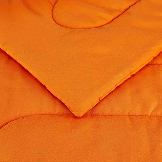 Amazon Basics 2 Piece Microfiber Kid's Comforter and Pillow Sham Set, Bright - Image 5