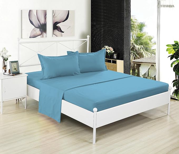 Microfiber Ultra Soft Queen Fitted Sheets – 1800 Thread Count, Wrinkle-Resistant - Image 3