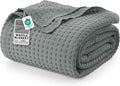 Utopia Bedding 100% Cotton Waffle Weave Blanket Big Size by UTOPIABEDDING