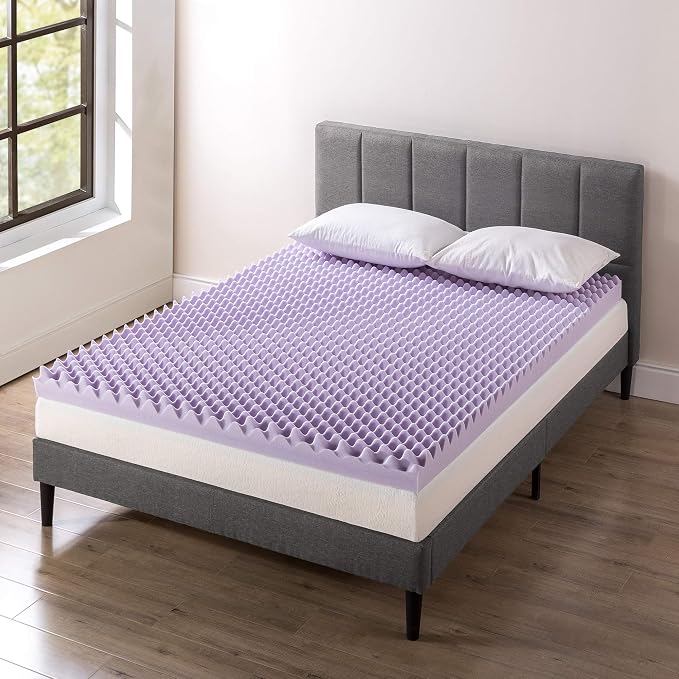 Best Price Mattress 4 Inch Egg Crate Memory Foam Mattress Topper - Image 2