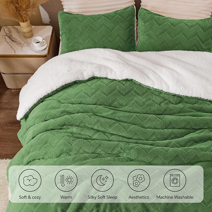 BEDELITE Fluffy King Size Comforter Set - Image 6