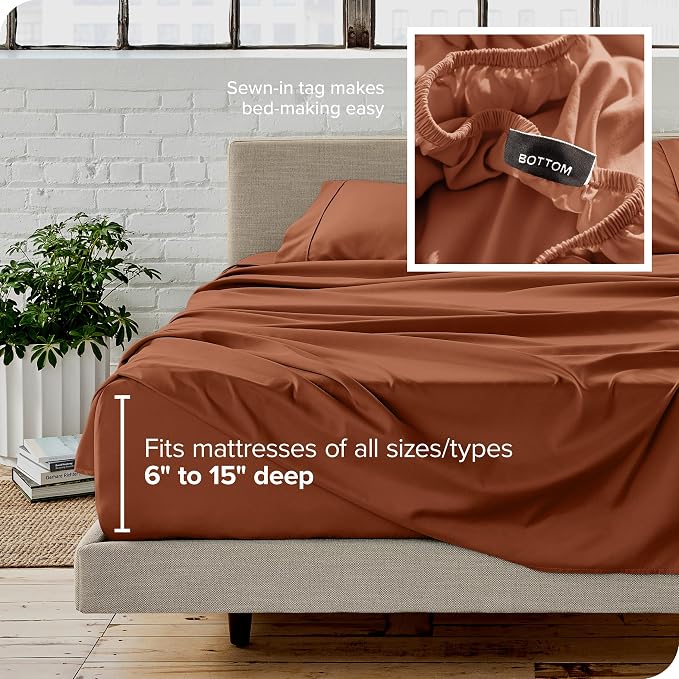 Bare Home Twin Sheet Set - Image 5