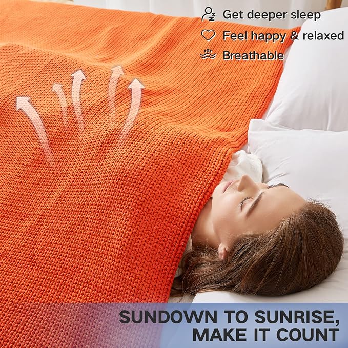 Guohaoi Knitted Weighted Blanket - Image 5