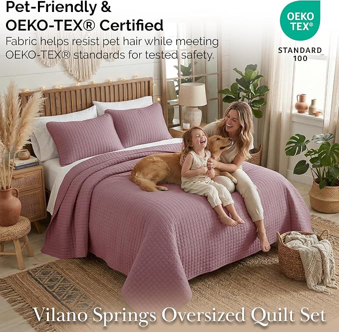 Southshore Fine Living, Inc. Twin Quilt Bedding Set, Soft Brushed Microfiber - Image 5