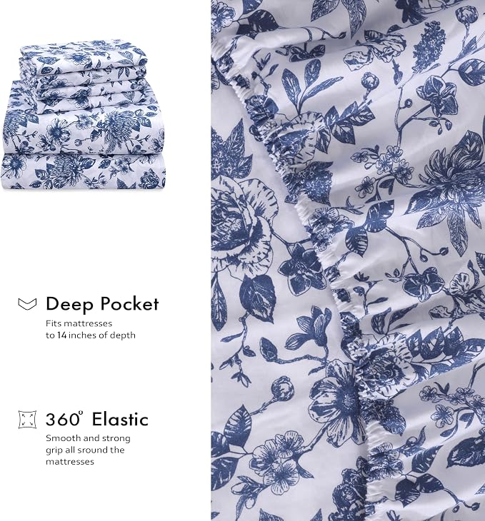 RUVANTI 6 Pcs Cotton Sheets - Image 6