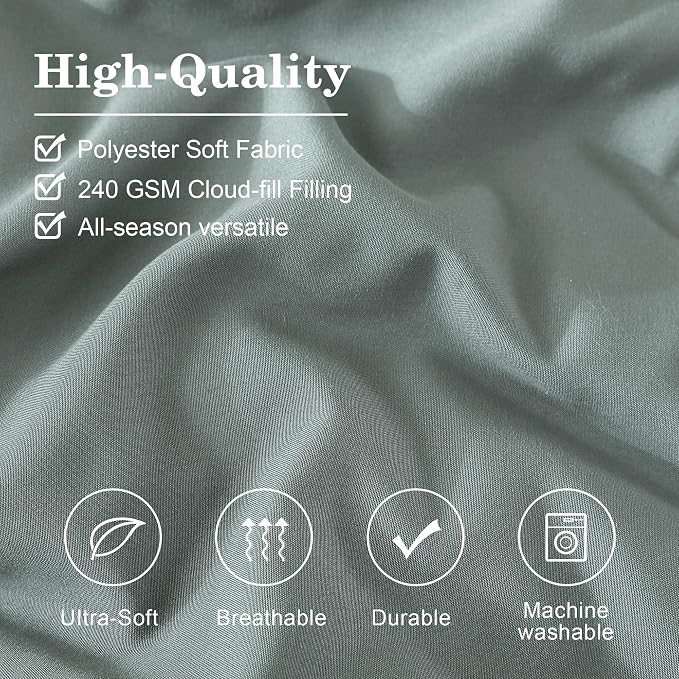 Monbix Oversized Queen Comforter Set - Image 9