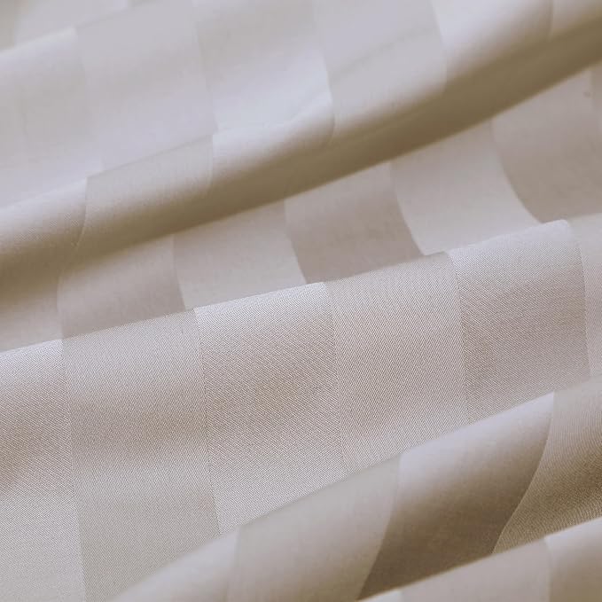 100% Egyptian Cotton Fitted Sheet Full Size, 600 Thread Count, Single Fitted - Image 8