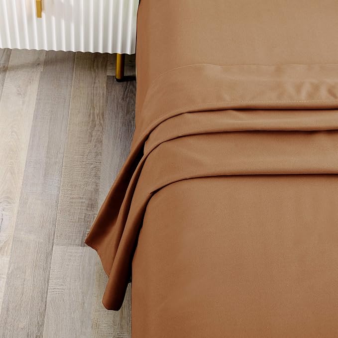 Sfoothome Mocha Bedding Top Sheet - Image 2