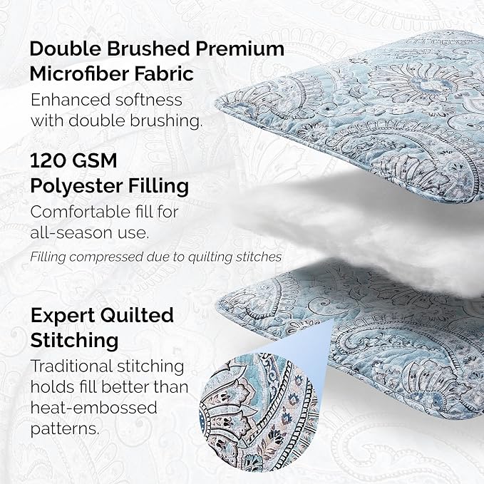 Southshore Fine Living, Inc. Twin XL Comforter Quilt Set, Dorm Bedding - Image 3