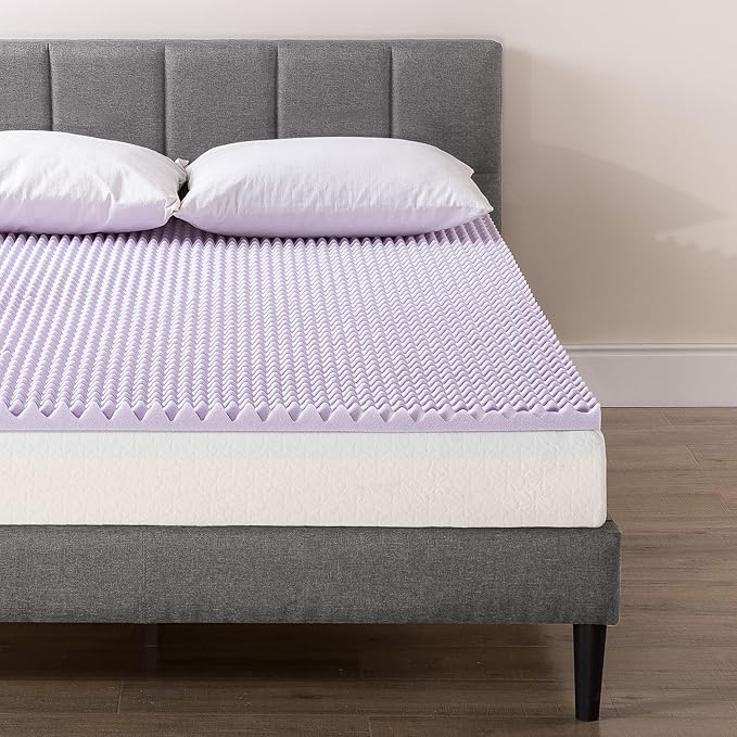 Best Price Mattress 1.5 Inch Egg Crate Memory Foam Mattress Topper - Image 3