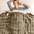 Homemate Heated Blanket Electric Throw by Homemate