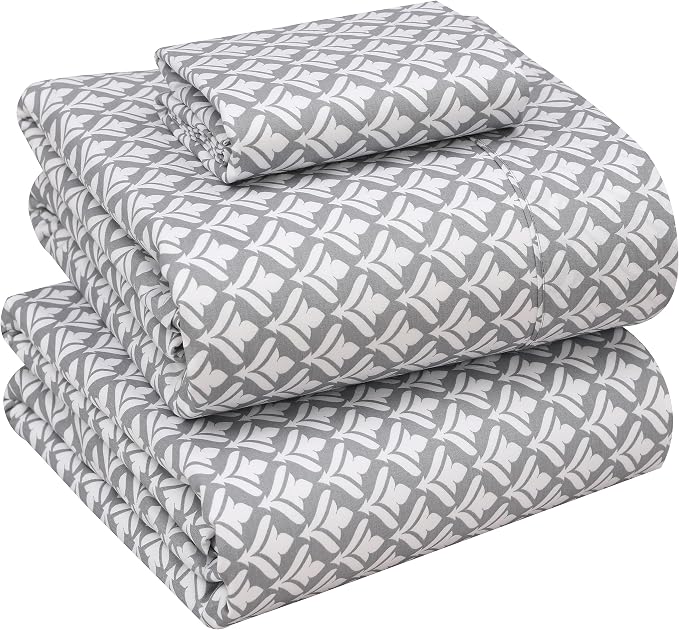 RUVANTI 100% Cotton Sheets – Twin XL Size Percale Bedding, Cooling & Breathable by Ruvanti