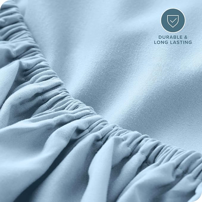 Bare Home Fitted Bottom Sheet Twin Size - Image 5