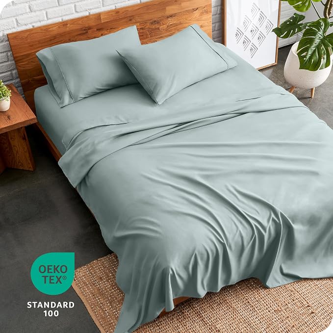 Bare Home Split Head Flex King Sheet Set - Image 8
