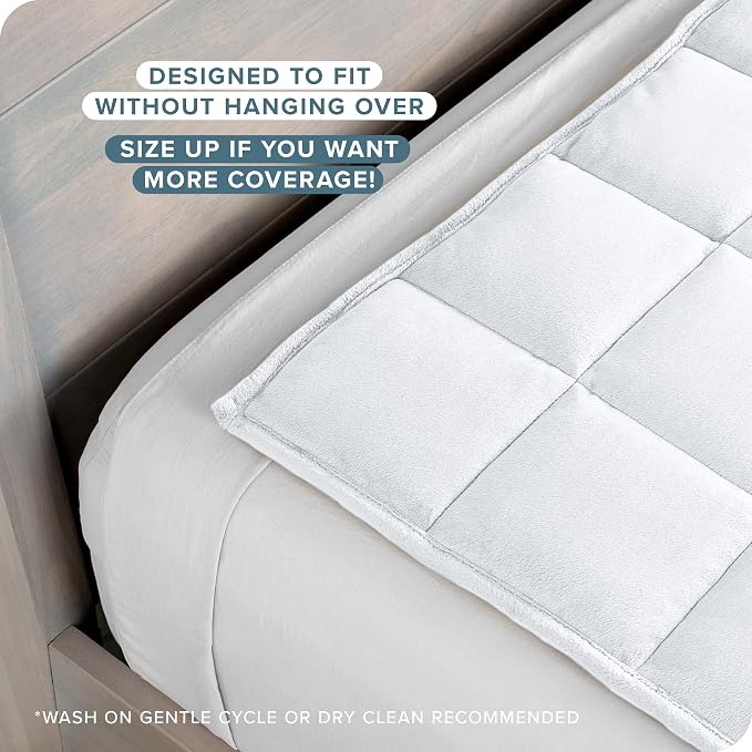 Bare Home Weighted Blanket Queen Size 17lb - Image 3