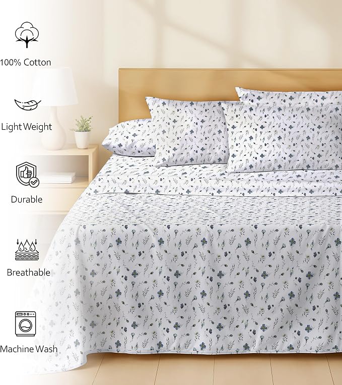 RUVANTI 4 Pcs Cotton Sheets - Image 2