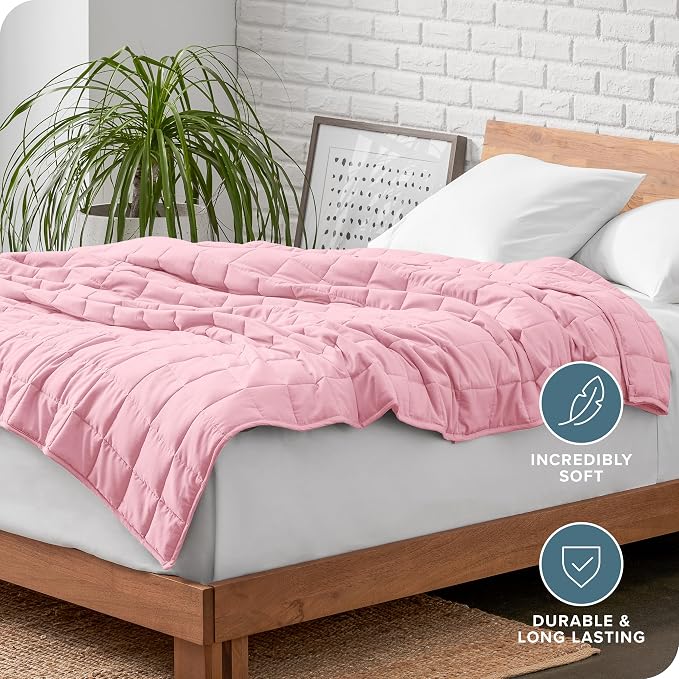 Bare Home Weighted Blanket Queen Size 20lb - Image 5