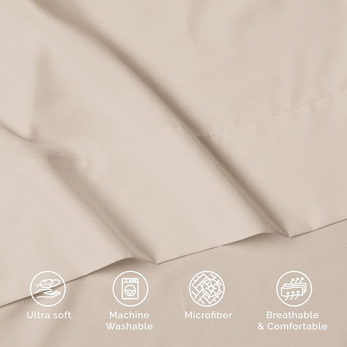 Luxury Flat Sheet on Amazon Elegant Comfort Wrinkle-Free 1500 Premier Hotel - Image 7