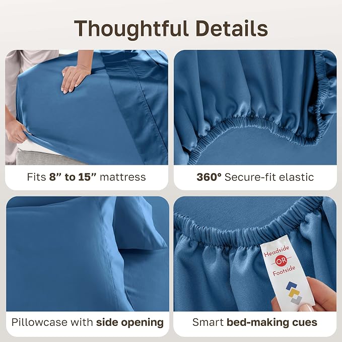 California Design Den Twin Sheet Set - Image 5