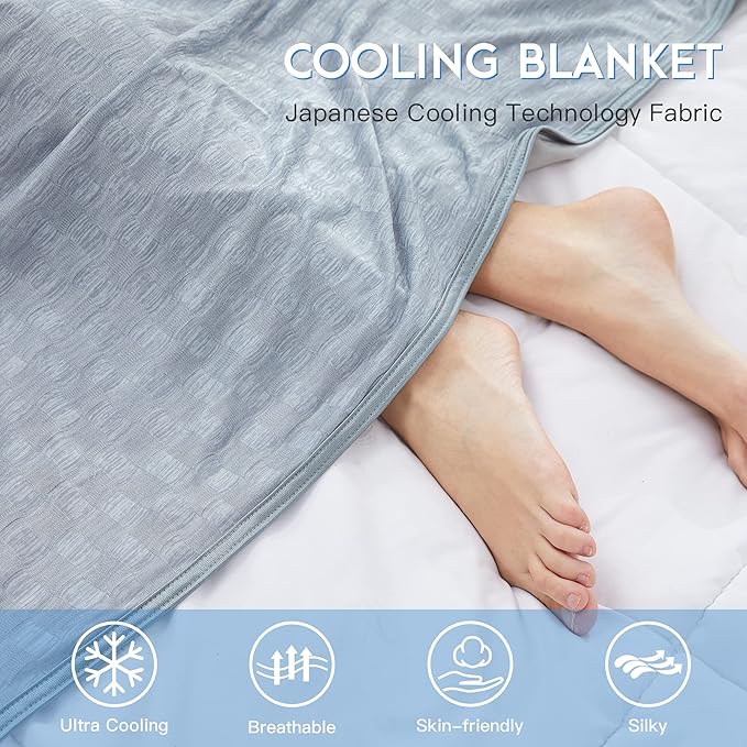 AmyHomie Cooling Blanket, Summer Blankets - Image 4