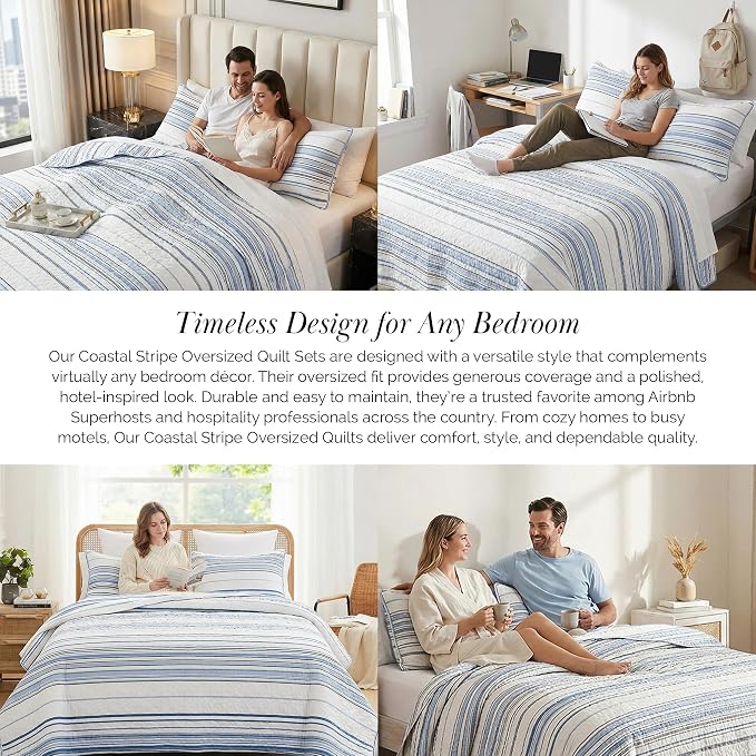 Southshore Fine Living, Inc. Twin/XL Quilt Bedding Set, Dorm Bedding Essentials - Image 6