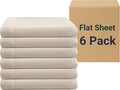 ZPECC Bulk Flat Sheets Only Queen Size 6 Pack, Easy Sort Top Bed Sheet by by ZPECC-ABrandThatHasBeenFocusedOnBabyProductsFor18Years
