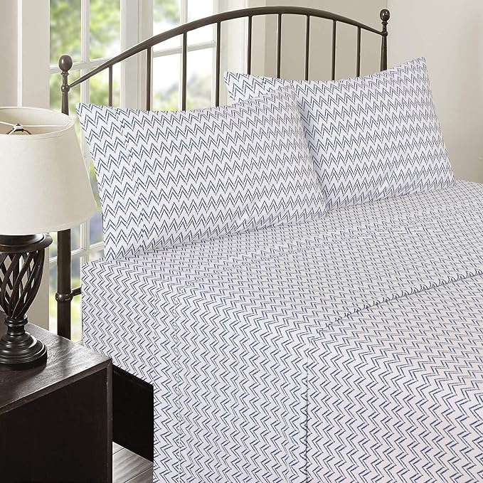 RUVANTI 100% Cotton Sheets – Twin Size Percale Bedding, Cooling & Breathable - Image 9