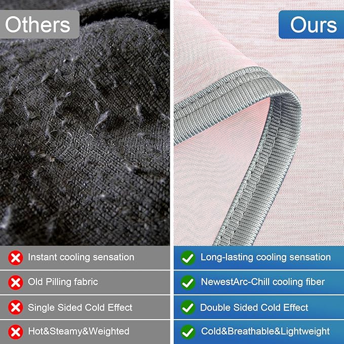 KMUSET Cooling Blanket Twin XL, Double Sided Summer Cooling Blankets - Image 6