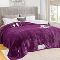 greenoak Heated Blanket Electric Queen Size 84"X90" Dual Control, Heating by Greenoak