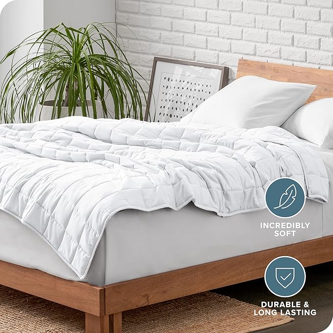Bare Home Weighted Blanket Full or Queen Size 12lb - Image 5