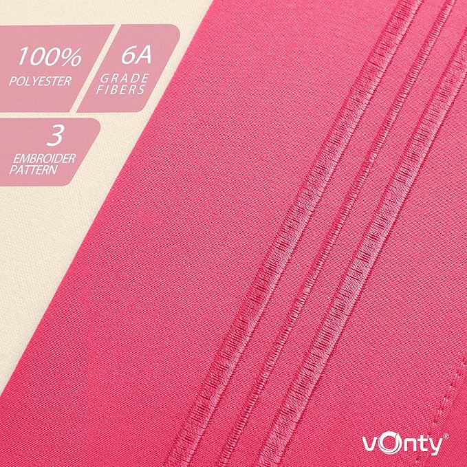 Vonty 2 Pack King Pillow Cases - Image 7