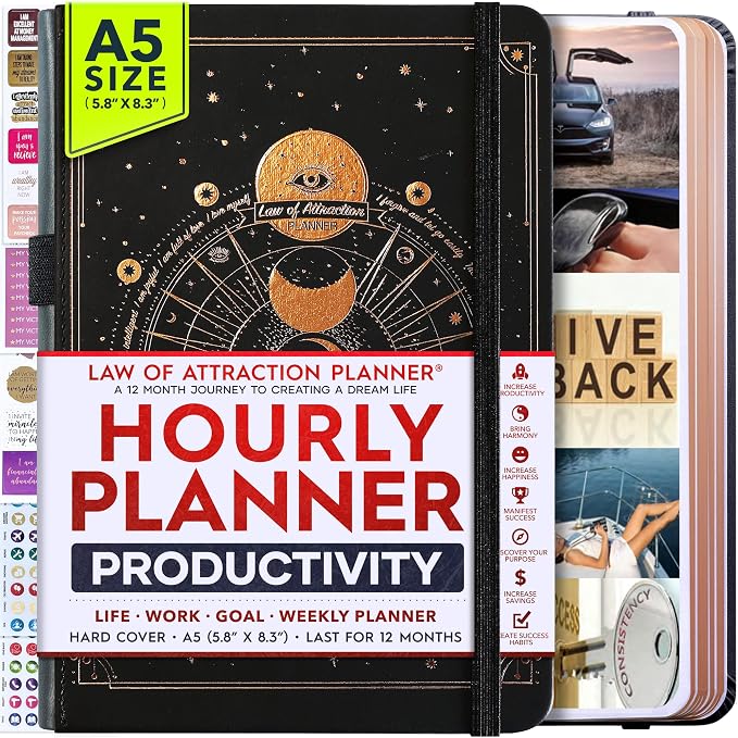 Life Planner - Undated Weekly & Monthly Planner, 12-Month Journey to Increase by FreedomMastery