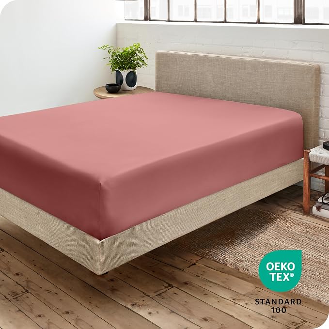 Bare Home Fitted Bottom Sheet Twin Extra Long Size - Image 4