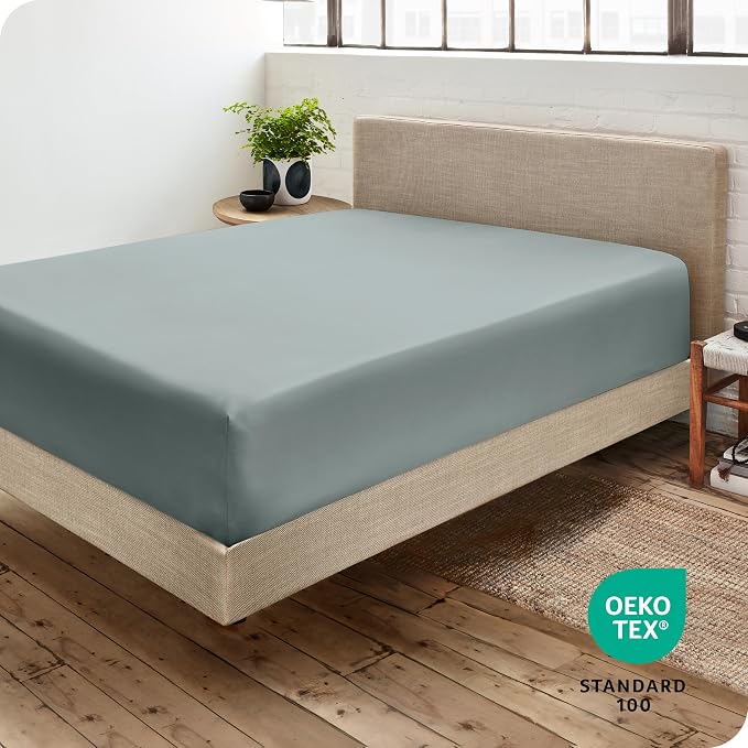 Bare Home Fitted Bottom Sheet Full Size - Image 4