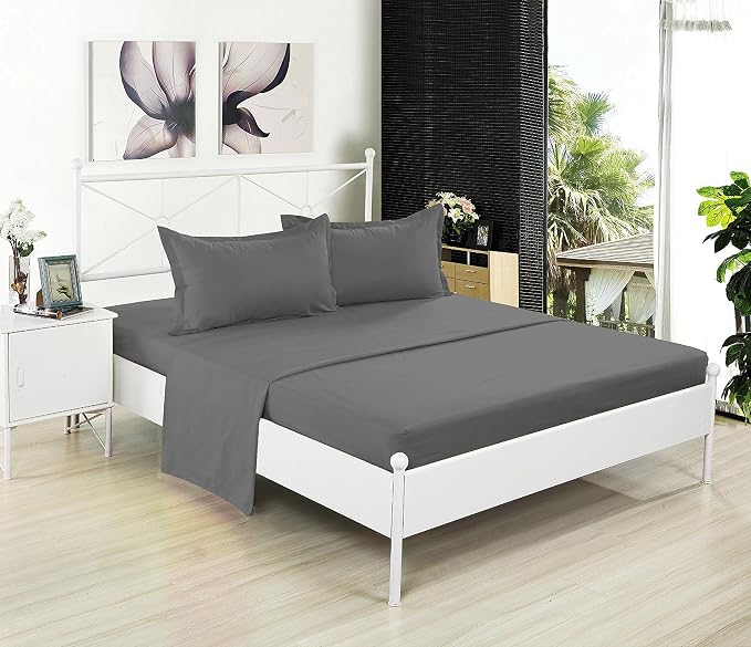 Jersey Knit Microfiber 2 Twin XL Fitted Bottom Bed Sheets 1800 Ultra Soft - Image 8
