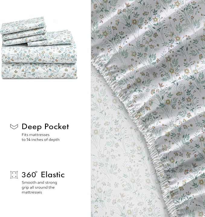 RUVANTI 6 Pcs Cotton Sheets - Image 7