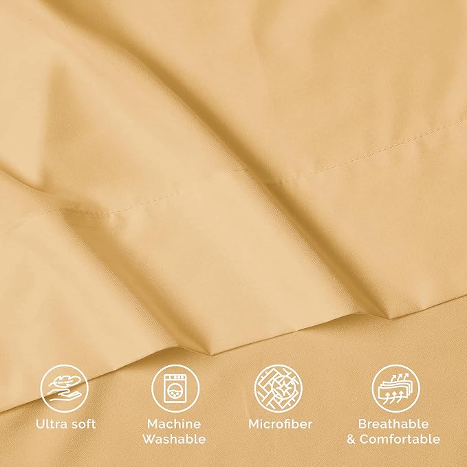 Luxury Flat Sheet on Amazon Elegant Comfort Wrinkle-Free 1500 Premier Hotel - Image 7