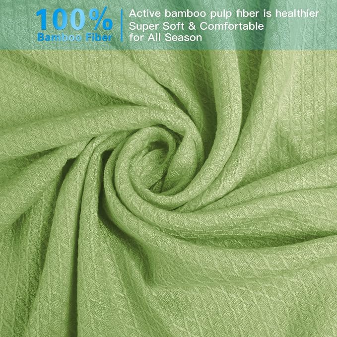 AmyHomie Cooling Blanket, 100% Rayon Derived from Bamboo, Cool Summer Blanket - Image 3