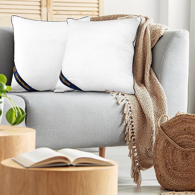 Utopia Bedding Throw Pillow Inserts, 14 x 14 Inches Decorative Indoor Pillows - Image 6