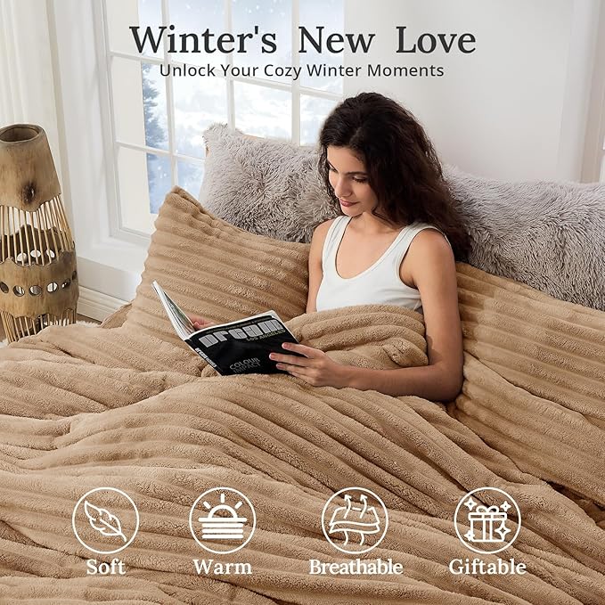 Sasttie California King Comforter Set 3 Pieces - Image 2