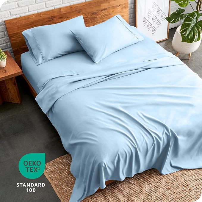 Bare Home Split Head Flex King Sheet Set - Image 8