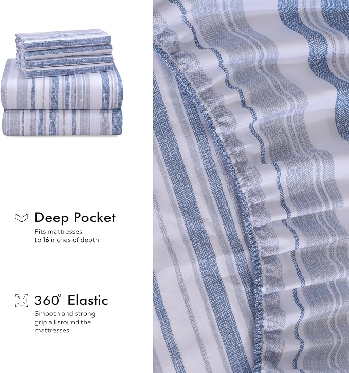 RUVANTI 4 Pcs Cotton Sheets - Image 6