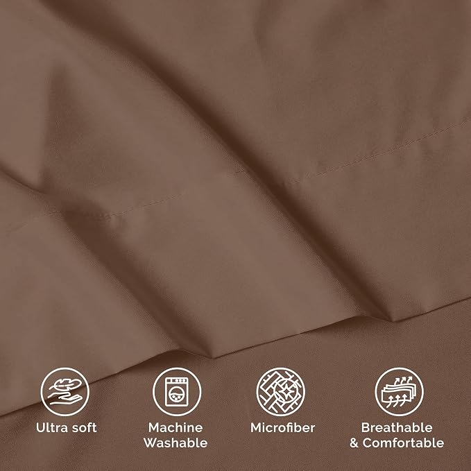 Luxury Flat Sheet on Amazon Elegant Comfort Wrinkle-Free 1500 Premier Hotel - Image 8