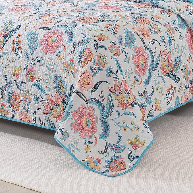 BEDIFANY Garden Cotton Filling Queen Size Quilt Set - Image 4