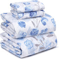 RUVANTI 100% Cotton Sheets – Queen Size Percale Bedding, Cooling & Breathable by Ruvanti
