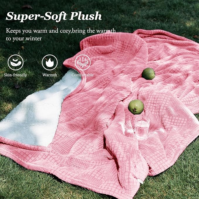 Texciting Heated Blanket Electric Blanket Throw 50”X60”-Heating Throw - Image 5