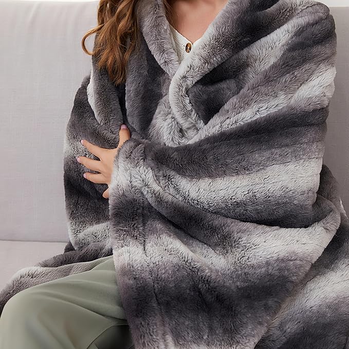 Soypipo Electric Heated Throw Blanket 50"x60", Overheat Protection, Machine by Soypipo